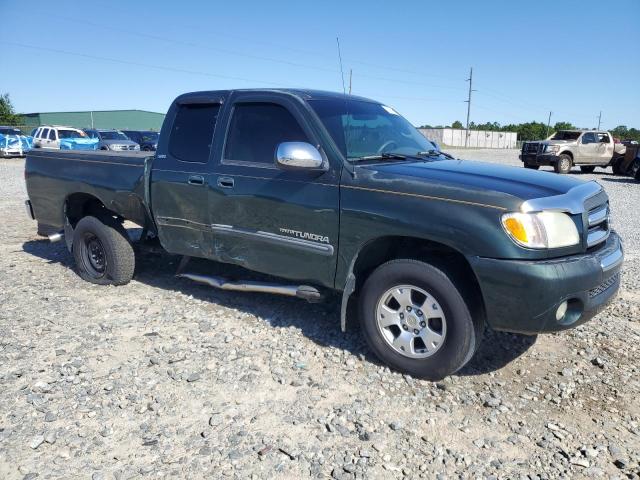 5TBRN34193S399238 - 2003 TOYOTA TUNDRA ACCESS CAB SR5 GREEN photo 4