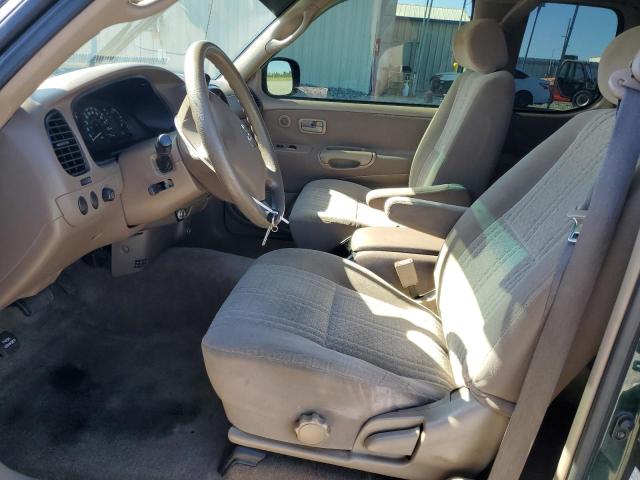 5TBRN34193S399238 - 2003 TOYOTA TUNDRA ACCESS CAB SR5 GREEN photo 7
