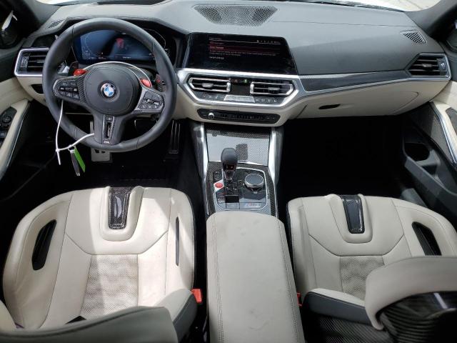 WBS43AY04NFN18158 - 2022 BMW M3 COMPETITION WHITE photo 8