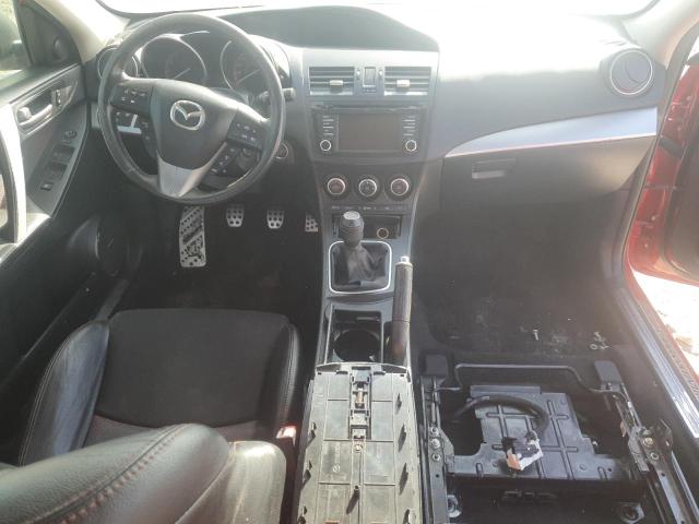 JM1BL1L3XD1745317 - 2013 MAZDA SPEED 3 RED photo 8