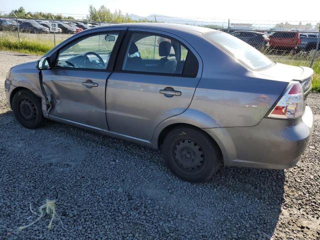 KL1TD5DE4BB151507 - 2011 CHEVROLET AVEO LS GRAY photo 2