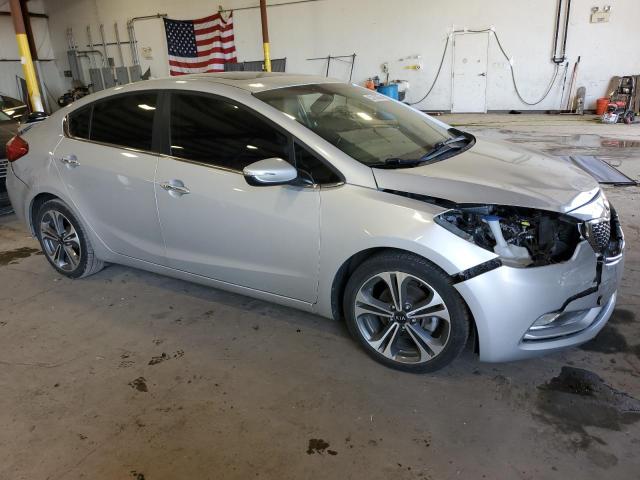 KNAFZ4A84G5472627 - 2016 KIA FORTE EX SILVER photo 4