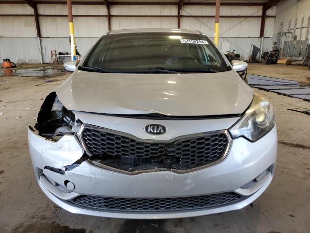 KNAFZ4A84G5472627 - 2016 KIA FORTE EX SILVER photo 5