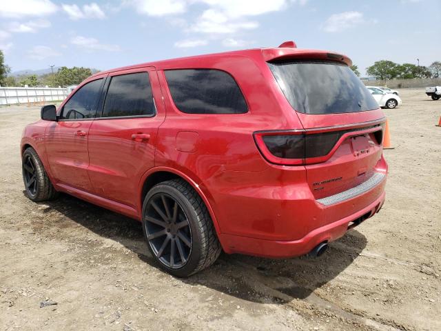 1C4SDJCT0EC978559 - 2014 DODGE DURANGO R/T BURGUNDY photo 2