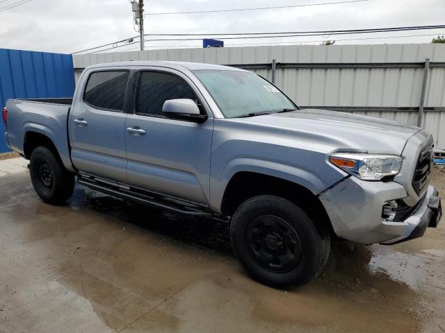 5TFAX5GN1KX136579 - 2019 TOYOTA TACOMA DOUBLE CAB SILVER photo 4