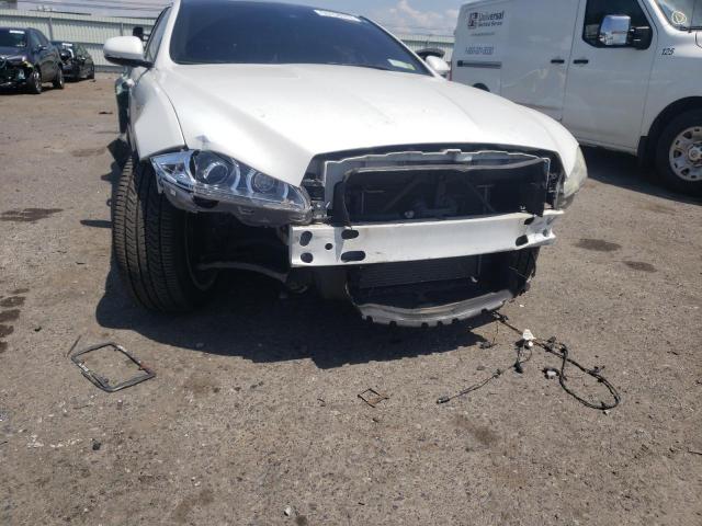 SAJWJ2GD0D8V46351 - 2013 JAGUAR XJL PORTFOLIO WHITE photo 9