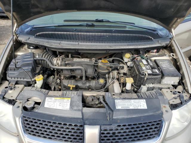 2B8GP54L02R674214 - 2002 DODGE GRAND CARA ES TAN photo 12