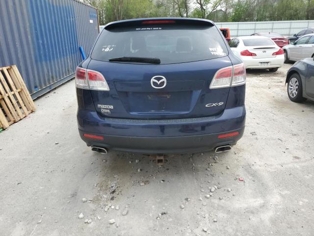 JM3TB38A180161806 - 2008 MAZDA CX-9 BLUE photo 6