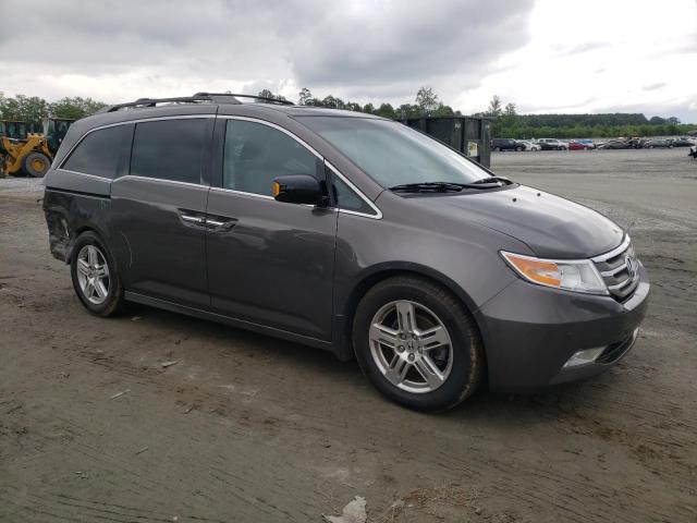 5FNRL5H90CB087788 - 2012 HONDA ODYSSEY TOURING GRAY photo 4