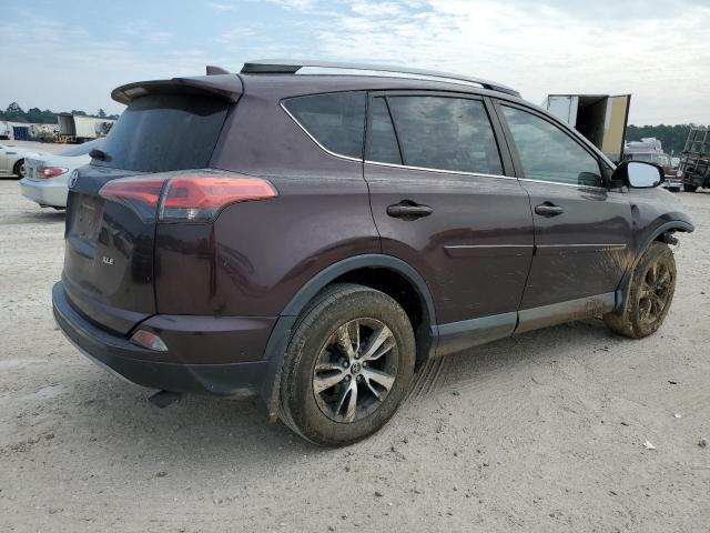 2T3WFREV7JW447469 - 2018 TOYOTA RAV4 ADVENTURE PURPLE photo 3