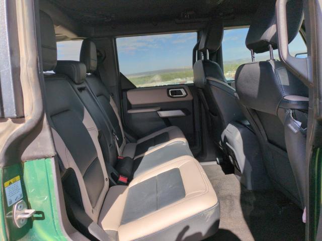 1FMEE5DP0PLA96373 - 2023 FORD BRONCO BASE GREEN photo 10