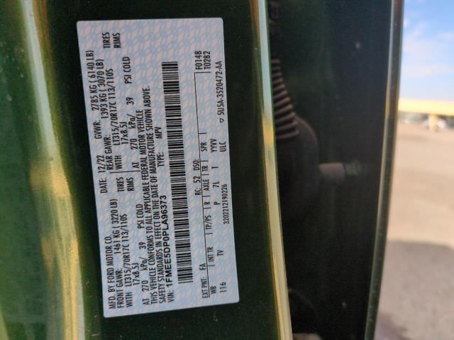 1FMEE5DP0PLA96373 - 2023 FORD BRONCO BASE GREEN photo 13