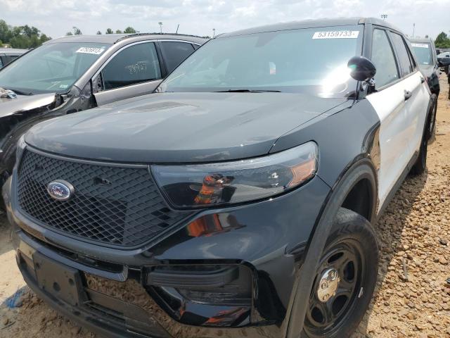 1FM5K8AB4NGB30422 - 2022 FORD EXPLORER POLICE INTERCEPTOR BLACK photo 1