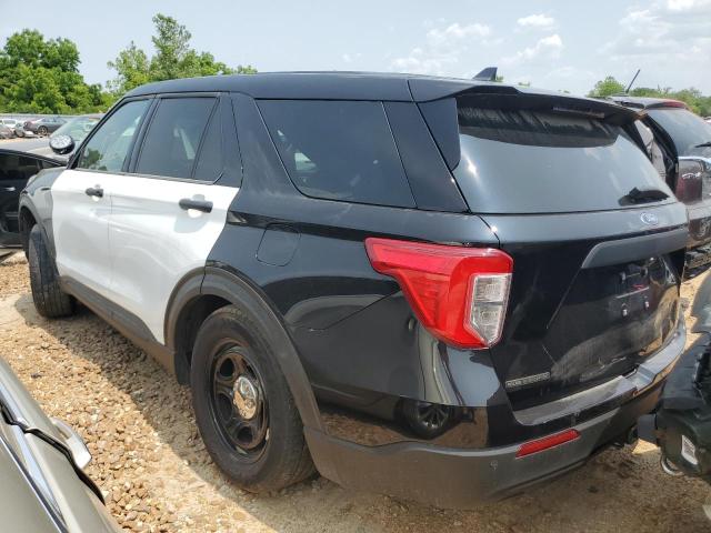 1FM5K8AB4NGB30422 - 2022 FORD EXPLORER POLICE INTERCEPTOR BLACK photo 2