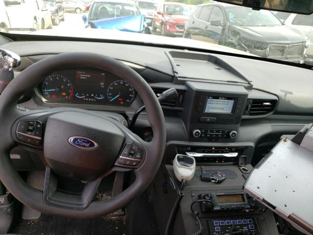 1FM5K8AB4NGB30422 - 2022 FORD EXPLORER POLICE INTERCEPTOR BLACK photo 8