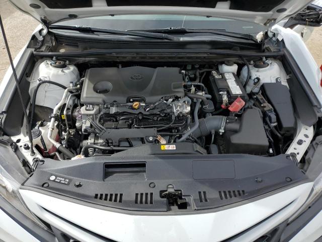 4T1G11AKXPU100123 - 2023 TOYOTA CAMRY SE NIGHT SHADE WHITE photo 11