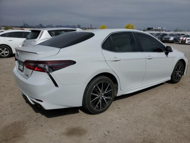 4T1G11AKXPU100123 - 2023 TOYOTA CAMRY SE NIGHT SHADE WHITE photo 3