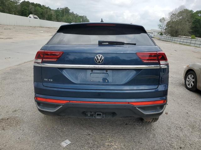 1V2WE2CA2NC218229 - 2022 VOLKSWAGEN ATLAS CROS SE Синий фото 6