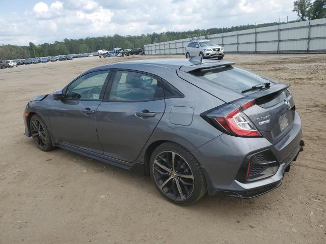 SHHFK7H49MU221283 - 2021 HONDA CIVIC SPORT 灰色 照片 2
