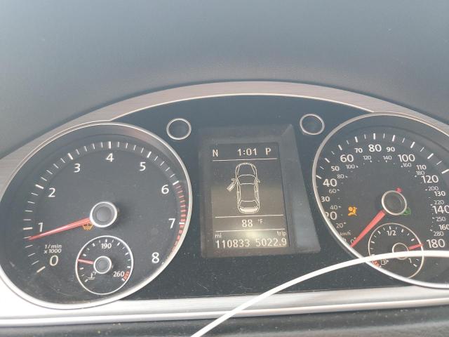 WVWBN7AN9GE504542 - 2016 VOLKSWAGEN CC BASE SILVER photo 9