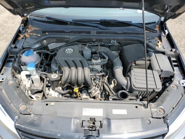 3VW2K7AJ0EM364293 - 2014 VOLKSWAGEN JETTA BASE 灰色 照片 11