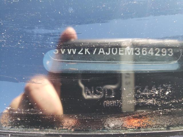 3VW2K7AJ0EM364293 - 2014 VOLKSWAGEN JETTA BASE 灰色 照片 12