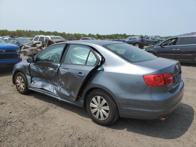 3VW2K7AJ0EM364293 - 2014 VOLKSWAGEN JETTA BASE 灰色 照片 2