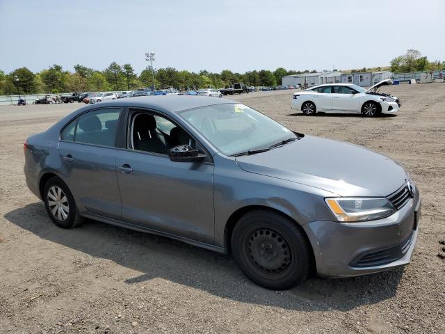 3VW2K7AJ0EM364293 - 2014 VOLKSWAGEN JETTA BASE 灰色 照片 4