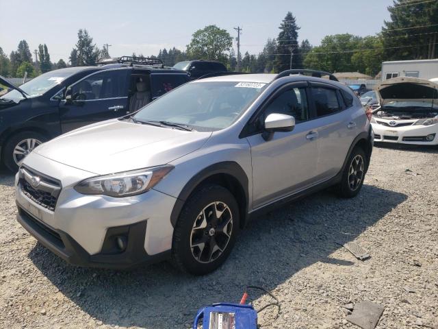 JF2GTADC7J8272162 - 2018 SUBARU CROSSTREK PREMIUM SILVER photo 1