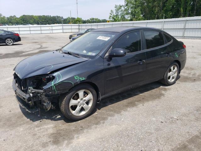 KMHDU46D08U537183 - 2008 HYUNDAI ELANTRA GLS BLACK photo 1