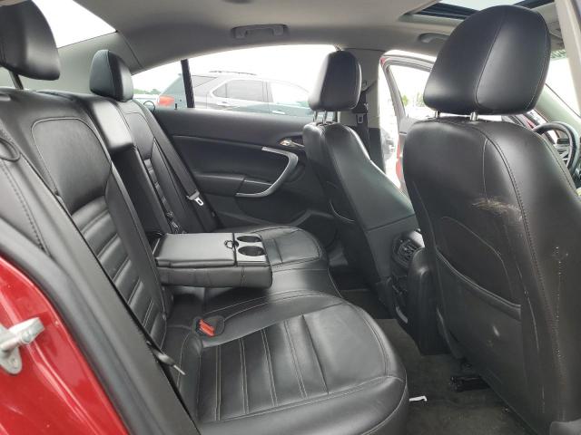 2G4GV5GV2C9206134 - 2012 BUICK REGAL GS წითელი ფოტო 10