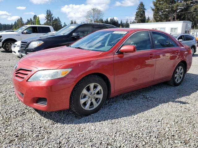 4T4BF3EK4BR169647 - 2011 TOYOTA CAMRY BASE RED photo 1