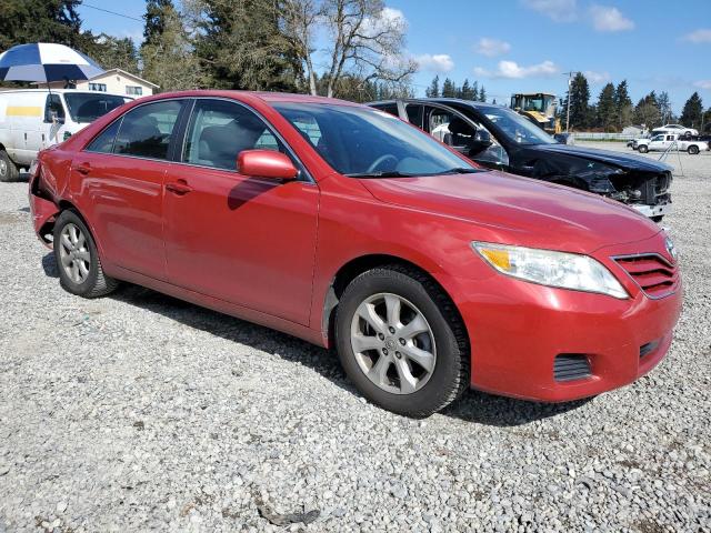 4T4BF3EK4BR169647 - 2011 TOYOTA CAMRY BASE RED photo 4