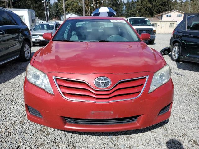 4T4BF3EK4BR169647 - 2011 TOYOTA CAMRY BASE RED photo 5