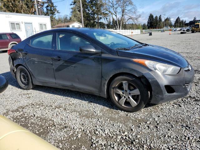 5NPDH4AE4DH316411 - 2013 HYUNDAI ELANTRA GLS BLACK photo 4