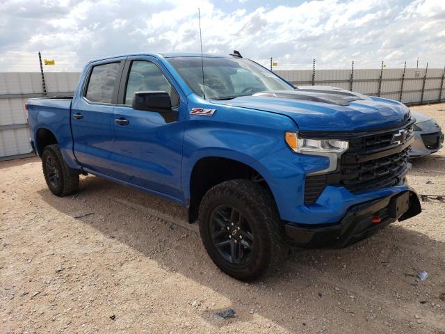 3GCPDFEK3NG607061 - 2022 CHEVROLET SILVERADO K1500 LT TRAIL BOSS BLUE photo 4