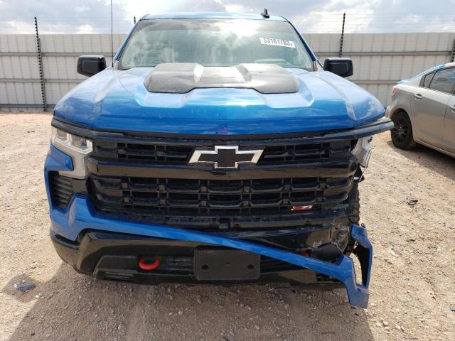 3GCPDFEK3NG607061 - 2022 CHEVROLET SILVERADO K1500 LT TRAIL BOSS BLUE photo 5