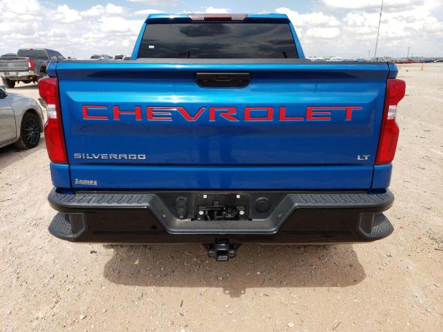 3GCPDFEK3NG607061 - 2022 CHEVROLET SILVERADO K1500 LT TRAIL BOSS BLUE photo 6