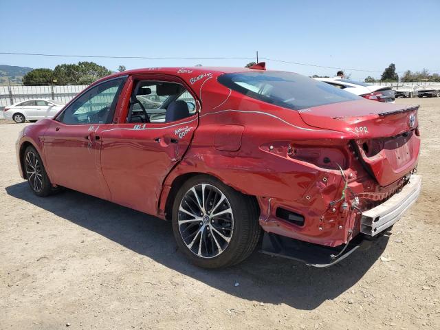 4T1B11HK7KU163298 - 2019 TOYOTA CAMRY L RED photo 2