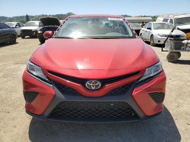 4T1B11HK7KU163298 - 2019 TOYOTA CAMRY L RED photo 5