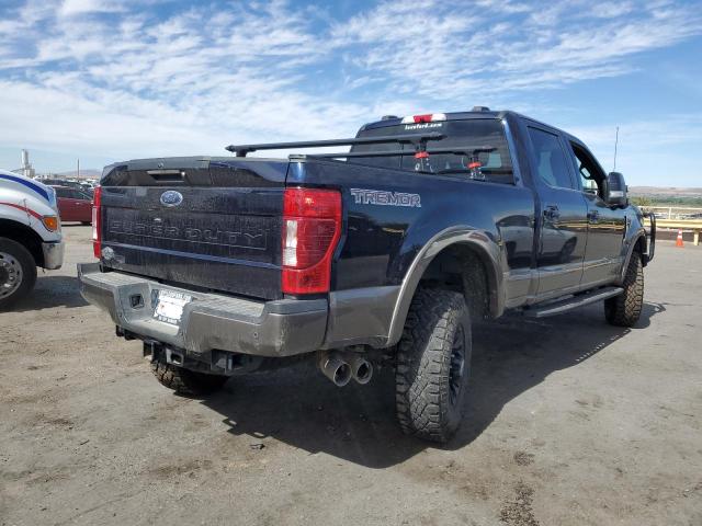 1FT8W2BTXNED33207 - 2022 FORD F250 SUPER DUTY BLUE photo 3