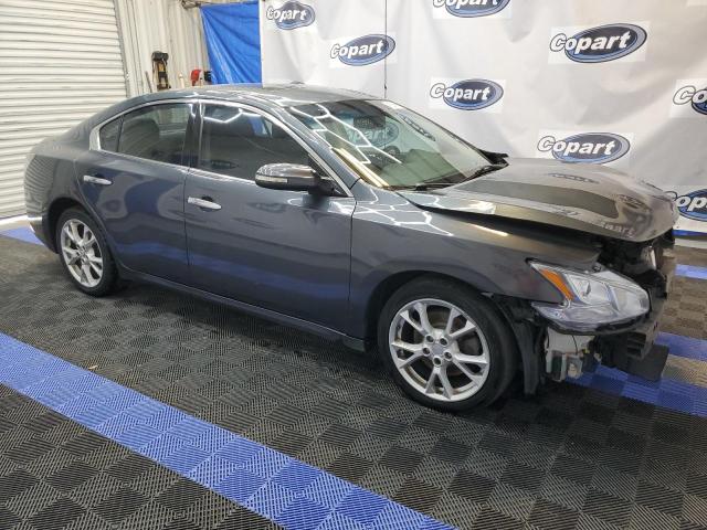 1N4AA5AP4DC837144 - 2013 NISSAN MAXIMA S GRAY photo 4