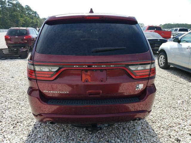 1C4RDHDG1HC614972 - 2017 DODGE DURANGO GT MAROON photo 6