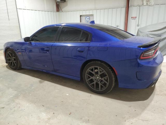 2C3CDXGJ0KH706736 - 2019 DODGE CHARGER SCAT PACK BLUE photo 2