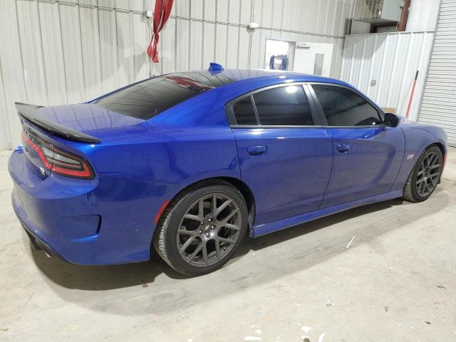 2C3CDXGJ0KH706736 - 2019 DODGE CHARGER SCAT PACK BLUE photo 3