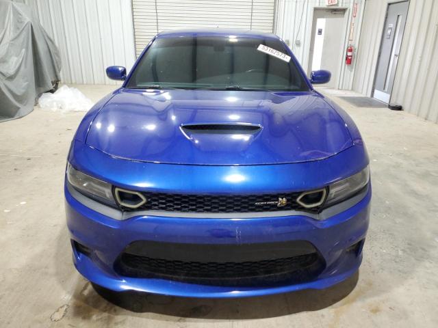 2C3CDXGJ0KH706736 - 2019 DODGE CHARGER SCAT PACK BLUE photo 5