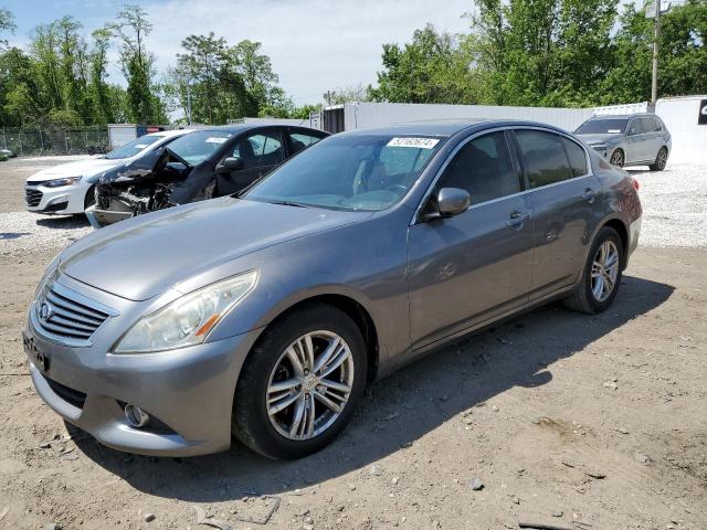 JN1CV6AR4DM354684 - 2013 INFINITI G37 GRAY photo 1