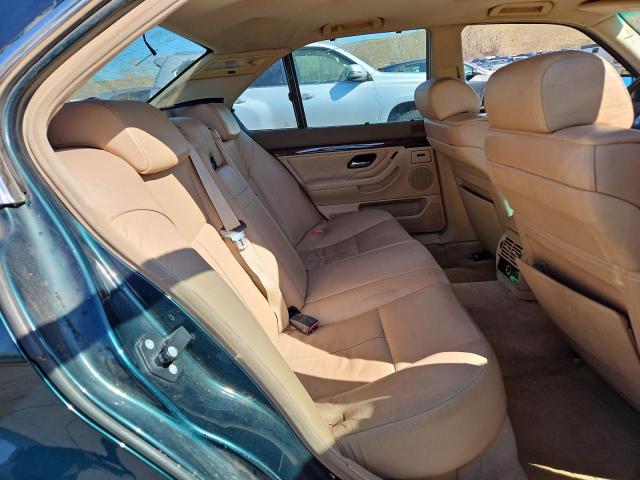 WBAGF8325WDL51588 - 1998 BMW 740 I AUTOMATIC GREEN photo 10