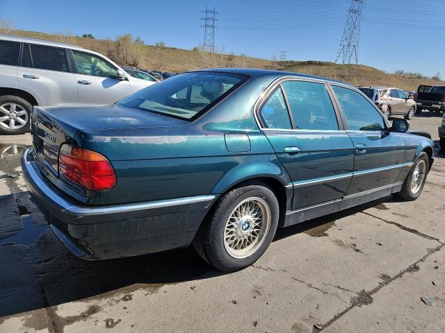 WBAGF8325WDL51588 - 1998 BMW 740 I AUTOMATIC GREEN photo 3
