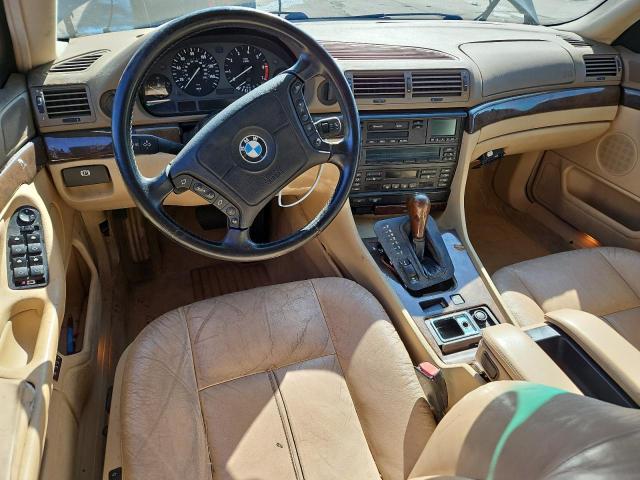 WBAGF8325WDL51588 - 1998 BMW 740 I AUTOMATIC GREEN photo 8